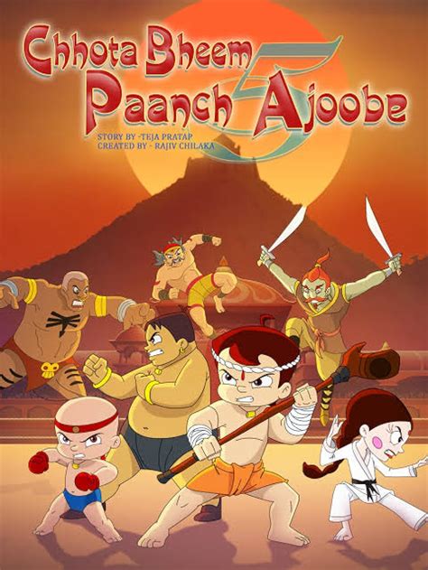 chota bheem raju images|chhota bheem aur paanch ajoobe.